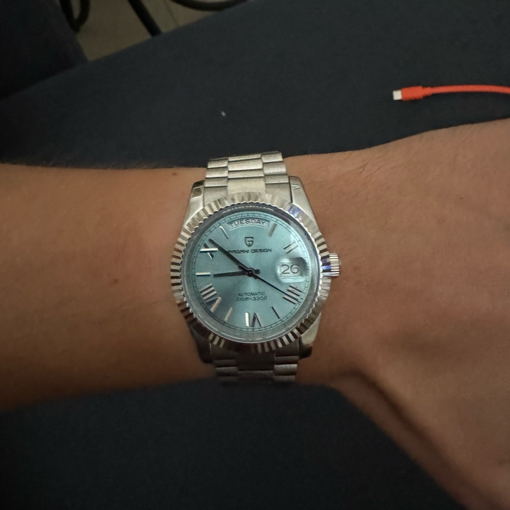 Pagan Design 38 mm 1690 Automatic Mechanical watch
